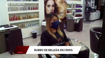 Salones de belleza sufren crisis económica tras aislamiento social