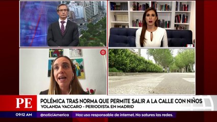 Primera Edición: Polémica tras norma que permite salir a la calle con niños