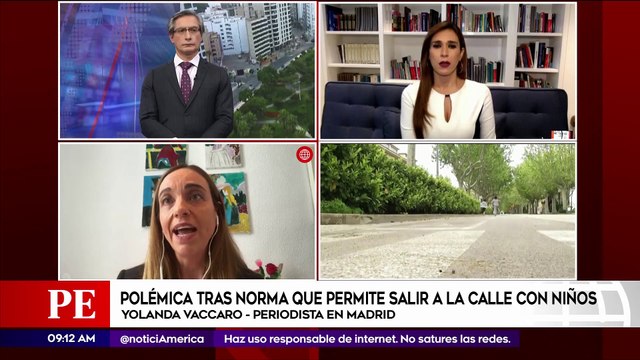Primera Edición: Polémica tras norma que permite salir a la calle con niños