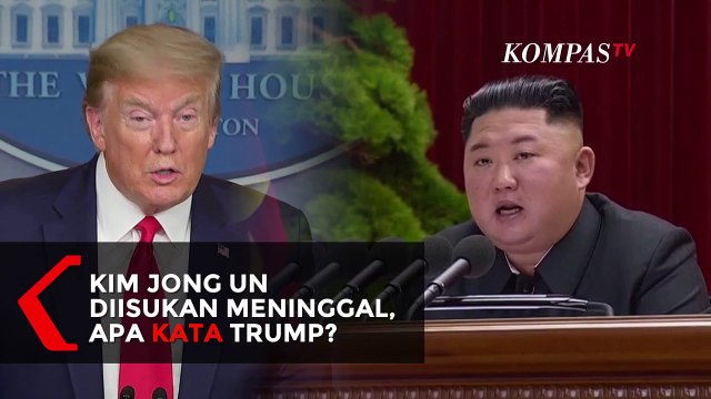 Trump Bicara Soal Isu Kim Jong Un Meninggal, Apa Katanya?