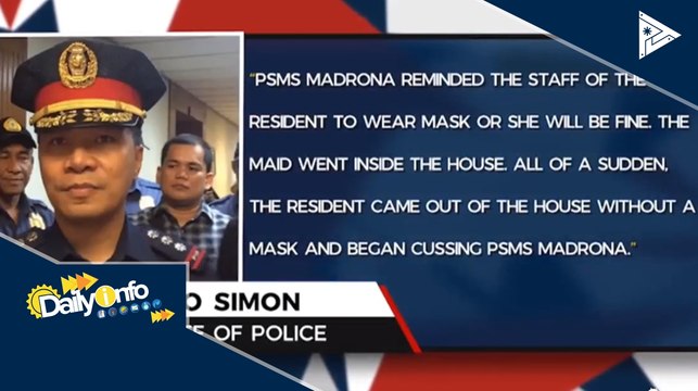 Foreigner at pulis sa isang subdivision sa Makati, nagkainitan