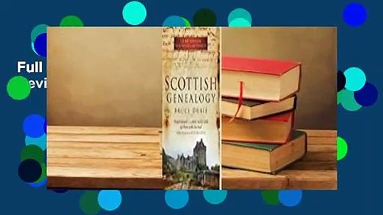 Full E-book  Scottish Genealogy  Review