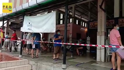 美嘉巴刹逾70人检测     结果3天內出炉  1