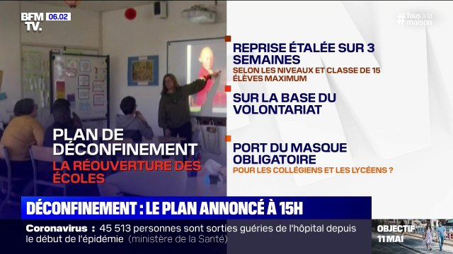 Déconfinement: le plan annoncé ce mardi par Édouard Philippe