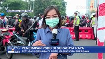 Hari Pertama PSBB di Surabaya Raya, 1.300 Personel Aparat Gabungan Dikerahkan