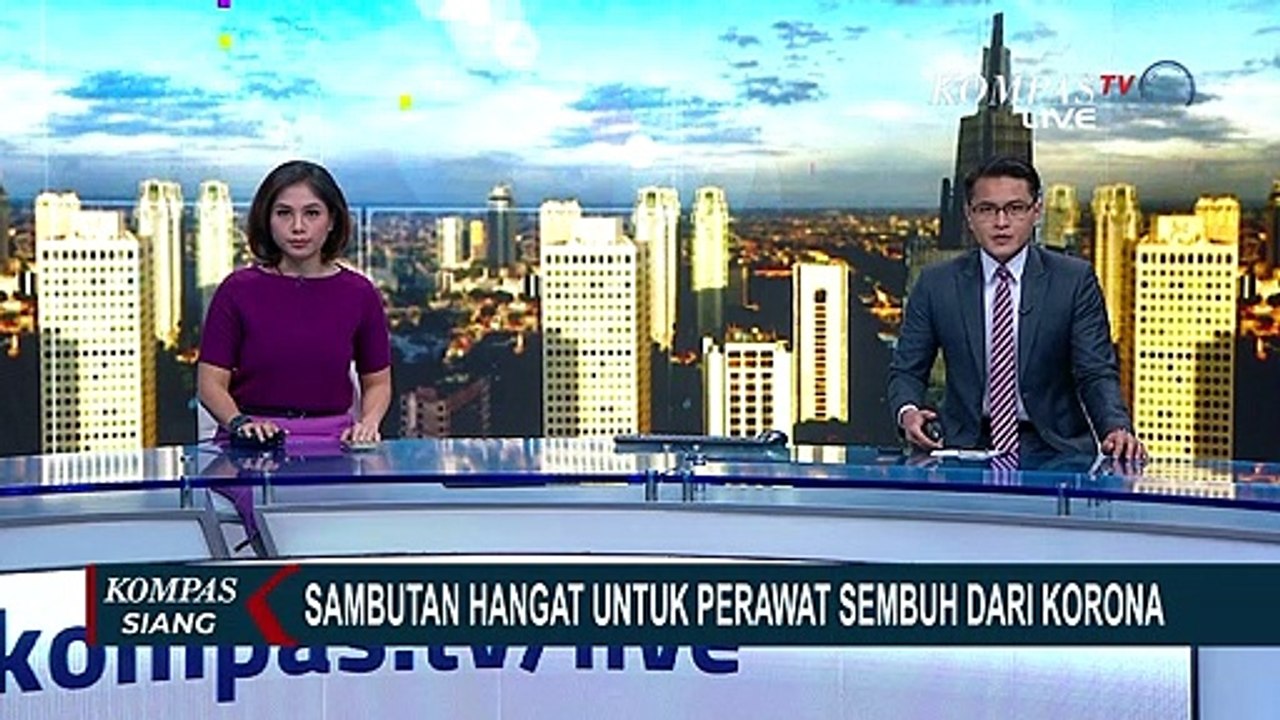 Sembuh dari Corona, Perawat Puskesmas Ini Disambut Warga: Kami Bangga!