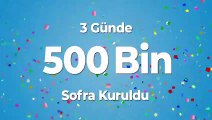 Mansur Yavaş: ''3 günde 500.000 sofra şenlendi''