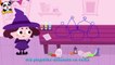La Bruja y Cinco Calabazas | Canciones Infantiles para Halloween | BabyBus Español