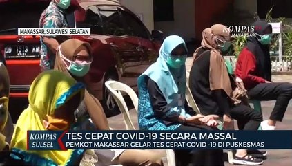 Pemkot Makassar Gelar Tes Cepat Covid-19 Di Puskesmas