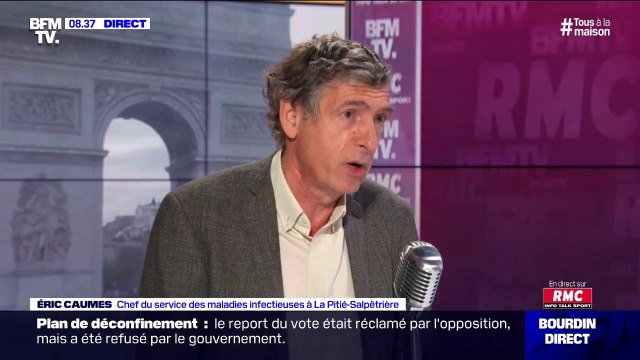 Éric Caumes: Je pense qu'il ne faut pas réouvrir les écoles (...) mais compte-tenu du facteur social je comprends qu'on les réouvre