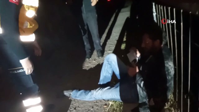 Alkol aldığı iddia edilen şahıs 4 metrelik duvardan düştü