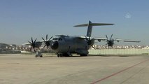 Türkiye'den ABD'ye tıbbi yardım taşıyan askeri nakliye uçağı havalandı (2)