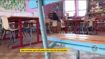 Coronavirus : des maires refusent de rouvrir leurs écoles