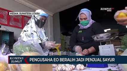 Pengusaha EO Beralih Jadi Penjual Sayur