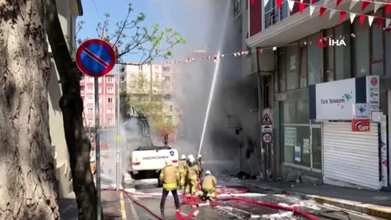 Beylikdüzü Gürpınar'da doğal gaz patlaması