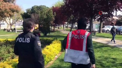 Sosyal mesafe ve maske denetiminde ilginç diyalog: “Hapşırdığım için çıkarttım”