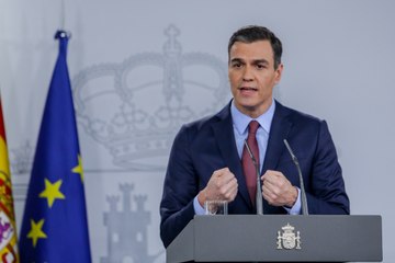 Rueda de prensa de Pedro Sánchez tras la reunión del Consejo de Ministros