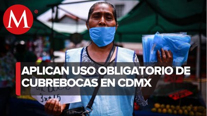 En CdMx es obligatorio el uso de cubrebocas para salir a la calle