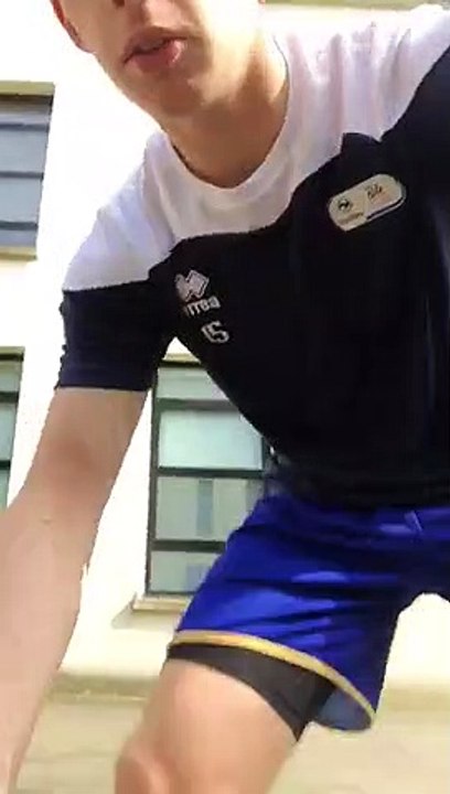 Pôle France Volley - exercice Gainage