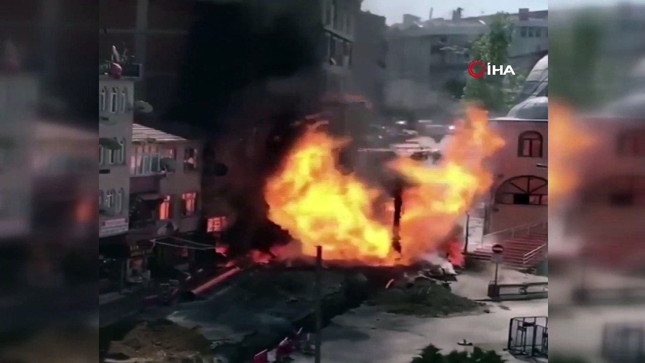 Beylikdüzü Gürpınar’da doğal gaz patlaması