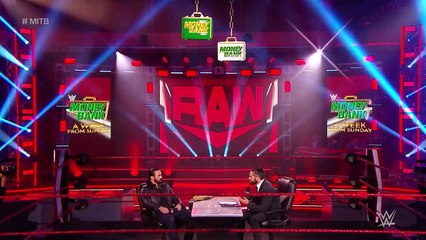 Drew McIntyre and Seth Rollins brawl in wild contract signing Raw, April 27, 2020