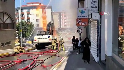 Beylikdüzü'nde doğal gaz patlaması