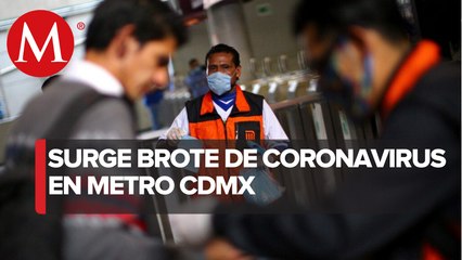 Hay 31 trabajadores de talleres del Metro con covid-19; 13 están hospitalizados