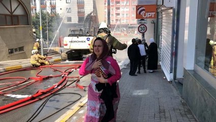 Beylikdüzü'nde doğalgaz patlaması yaşandığı alan havadan görüntülendi