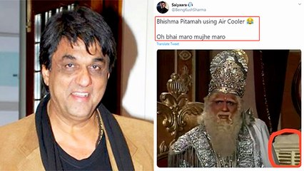 Mukesh Khanna Reacts To Viral Image Of Cooler In Mahabharat