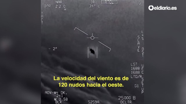 El Pentágono desclasifica tres vídeos de avistamientos de ovnis por sus pilotos