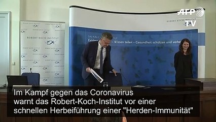 RKI warnt vor "Herden-Immunisierung": "naiv und gefährlich"