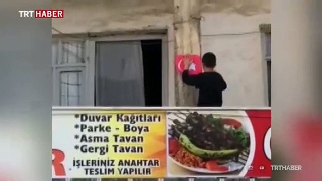 Abdullah'ın bayrak sevgisi karşılıksız kalmadı