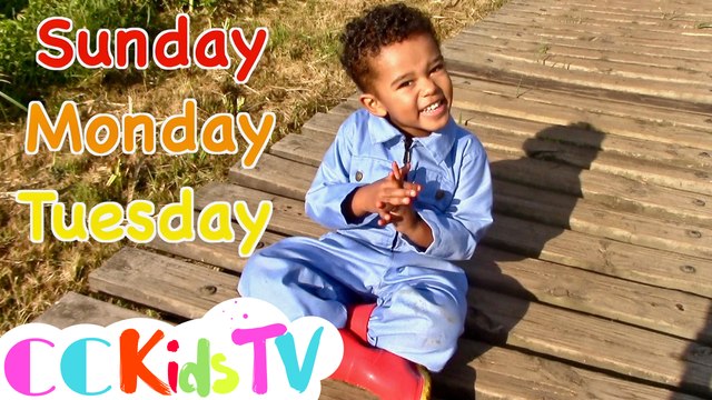 Days Of The Week Song by CC Kids TV | Original Song by CC Kids | Learn The Days Of The Week