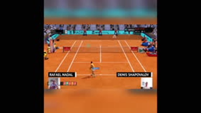 Madrid - Même en mode virtuel, Nadal costaud sur terre battue