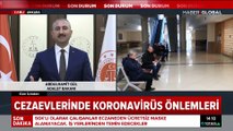 Bakan Gül: 120 tutuklu ve hükümlüye koronavirüs teşhisi konuldu