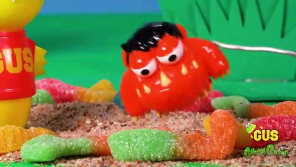 Kid Toys Come to Life in Gus the Gummy Gator's Dream Pretend Play fun!!!