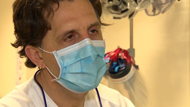 Ángel González, responsible de la UCI del Hospital Infanta Sofía