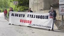 Sindicatos vascos recuerdan a los operarios sepultados en Zaldibar