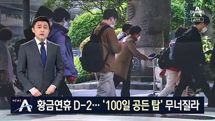 코로나 시대 100일…황금연휴 앞두고 거리두기 ‘비상’