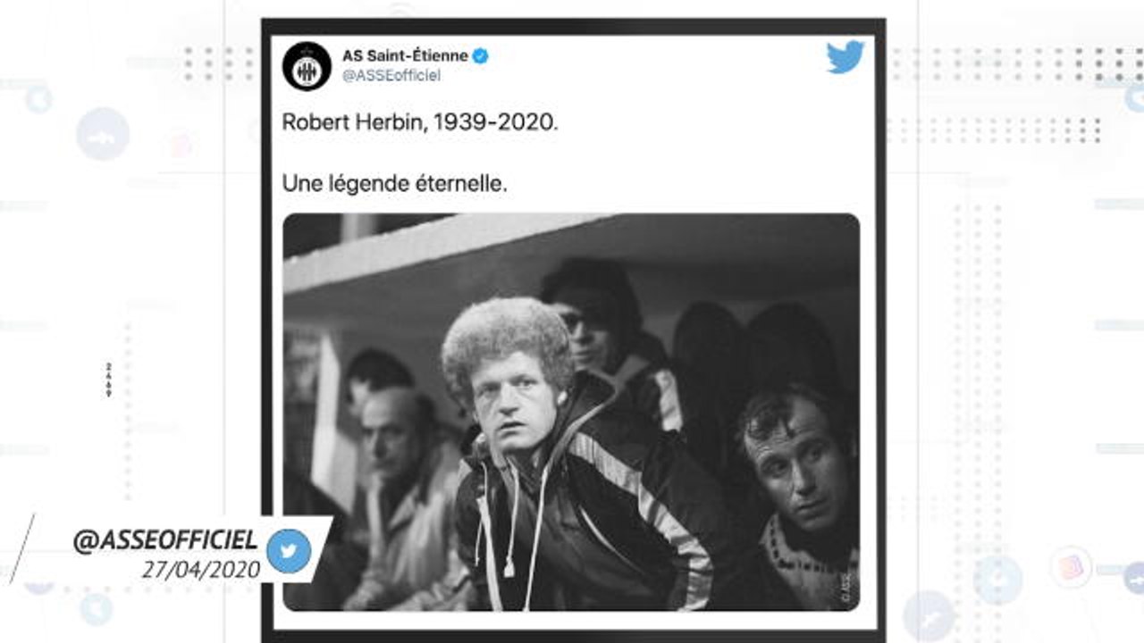 Décès - Le monde du football rend hommage à Robert Herbin