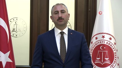 Adalet Bakanı Gül:'4 ayrı cezaevinden 120 tutuklu ve hükümlüye Kovid-19 tanısı konuldu, tamamı hastanelerde tedavi altında, sağlık durumları iyi.'