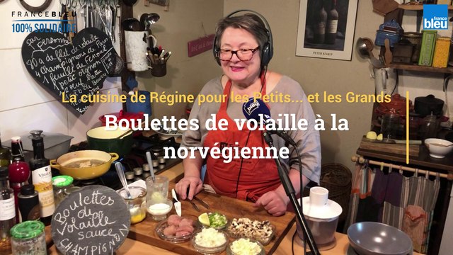 Recette de boulettes de volaille à la norvégienne de Régine