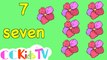 Pretty & Pink Count To Ten | Counting To 10 | Flashcards With Animation | Count To Ten | CC Kids Tv