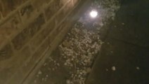 Large hail pounds Texas