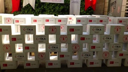 TİKA, Arnavutluk'taki ihtiyaç sahiplerine yardımlarını sürdürüyor