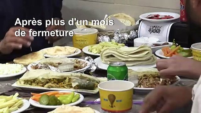 Coronavirus: réouverture des cafés et restaurants à Gaza pendant le mois du ramadan