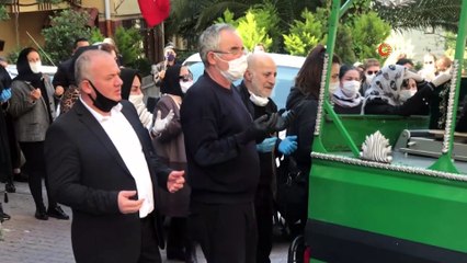 Nur Yerlitaş’ın cenazesi helallik alınmak üzere evine getirildi