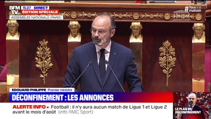 Édouard Philippe : "Si le confinement a constitué une étape nécessaire, il pourrait, si il durait trop longtemps, entraîner des effets délétères"