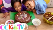 We Love To Bake Song by CC Kids Tv | Chocolate Cake | We Love To Bake A Chocolate Cake Song