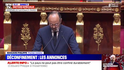 "la décrue est engagée": selon Edouard philippe, le confinement aurait permis d'éviter "au moins 62.000 décès sur un mois"